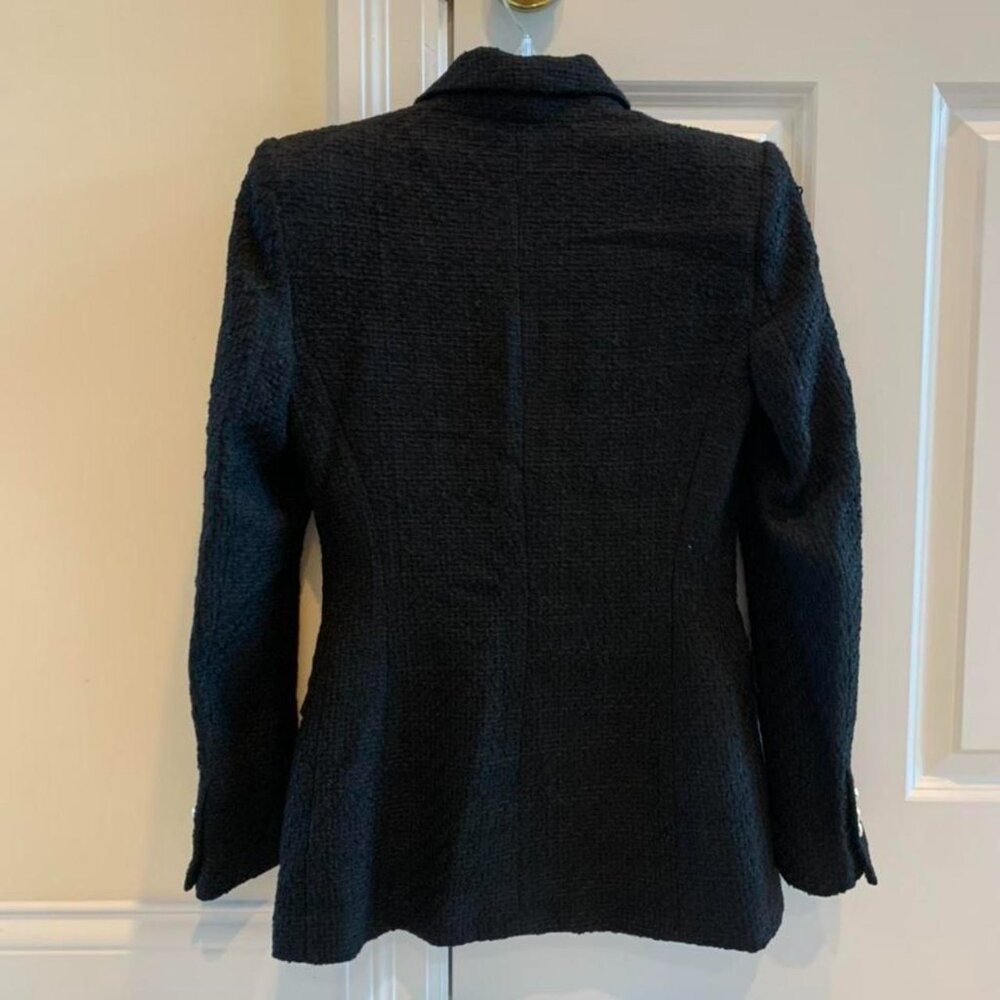 Zara Women's Black and Gold Jacket - Picture 3 of 4